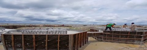 Form Work for the Pile Caps