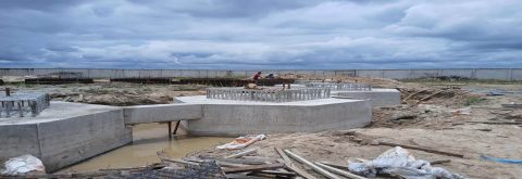 Casting of the Plinths
