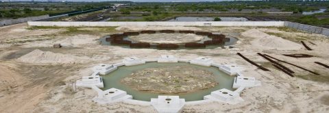 Reinforcement and Concrete Work For 5000 Metric Tonne LPG Reservoir Plinths